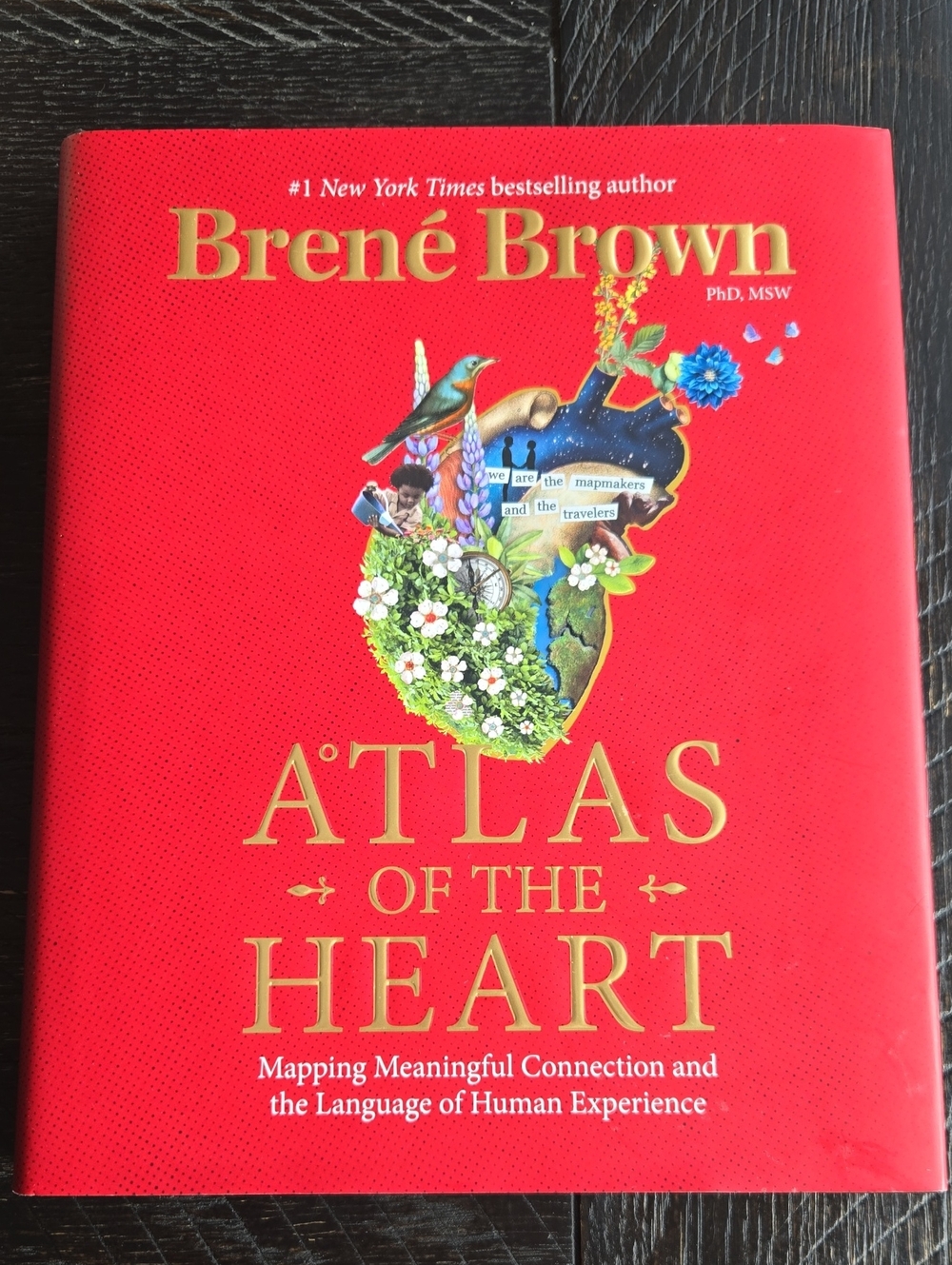 Brené Brown Atlas of the Heart Hardcover First Edition 2021 Self Help